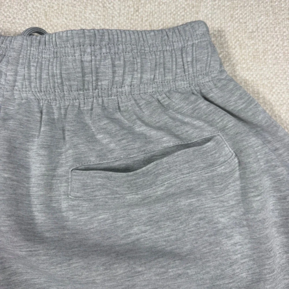 YoungLA 8001 Heather Gray Wide Leg Sweatpants Mens Medium Gothic Logo NWT